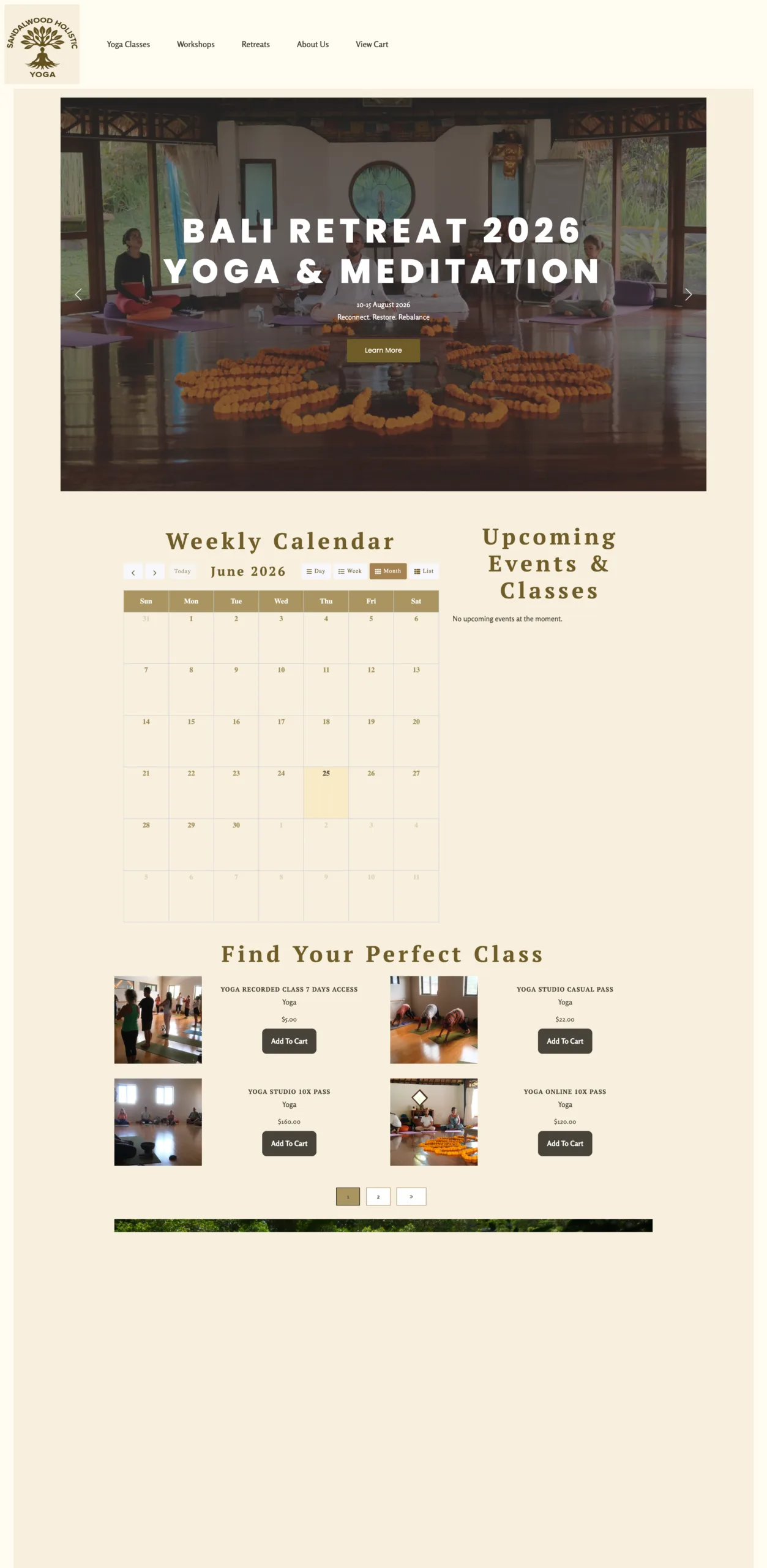 Sandalwood Holistic website designed and developed by Priyesh Infotech